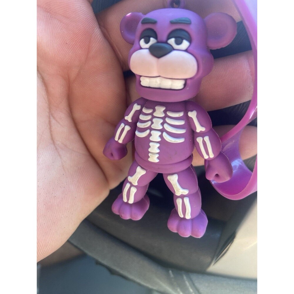 Five Nights at Freddy's Bonnie Character 3D Silicone Charm Keychain Keyring